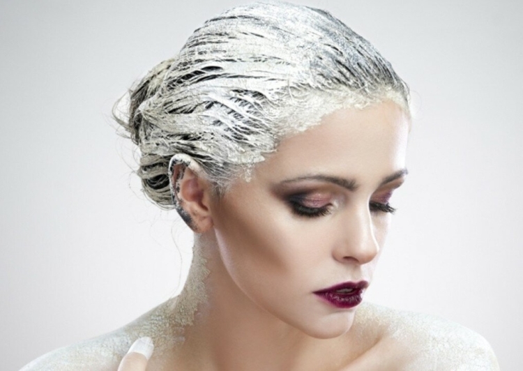 Argila branca para cabelo