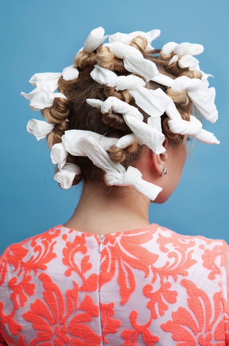 Estilo noturno para cabelo curto