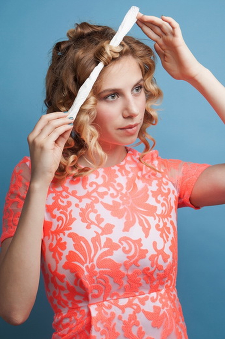 Estilo noturno para cabelo curto