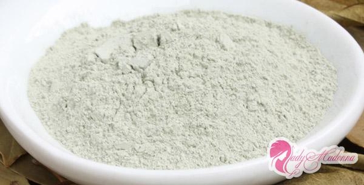 Argila branca para cabelo