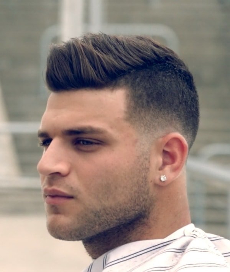Penteado esportivo masculino