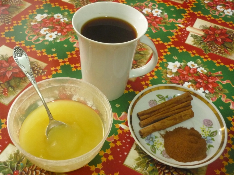 Máscara capilar com café