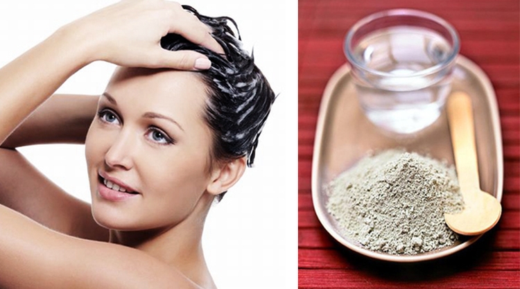 Argila branca para cabelo