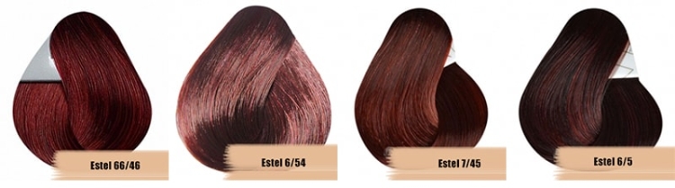 Cabelo cor de vinho