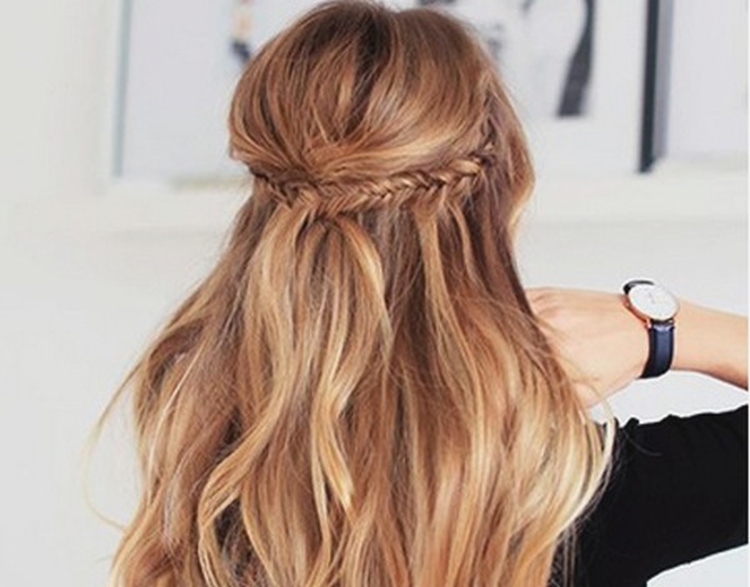 Penteados leves com cabelo solto