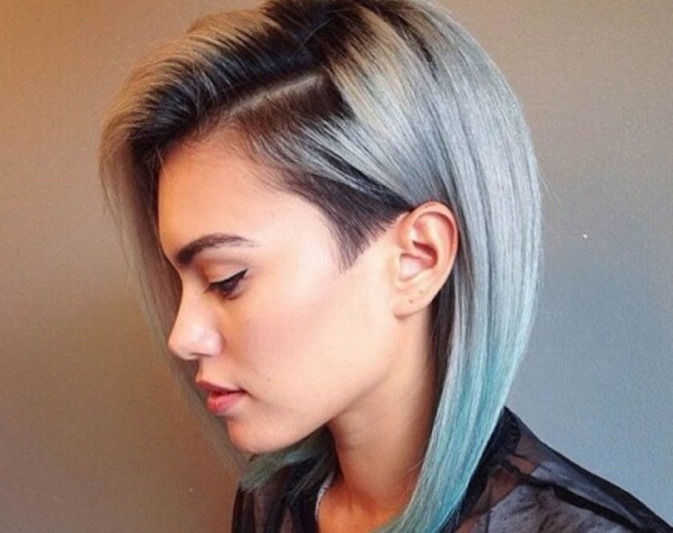 Corte de cabelo para cabelo médio sem franja