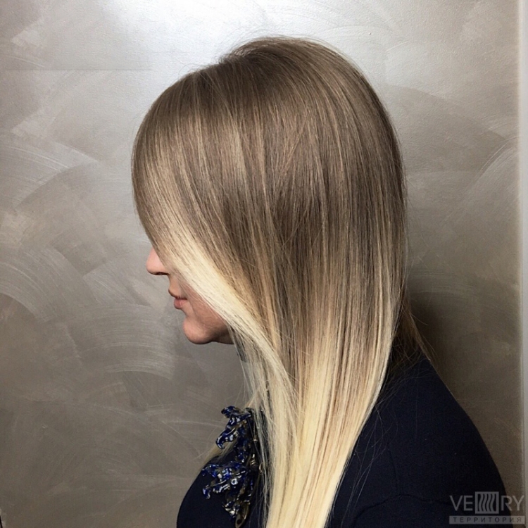 Técnica de coloração com toque de ar