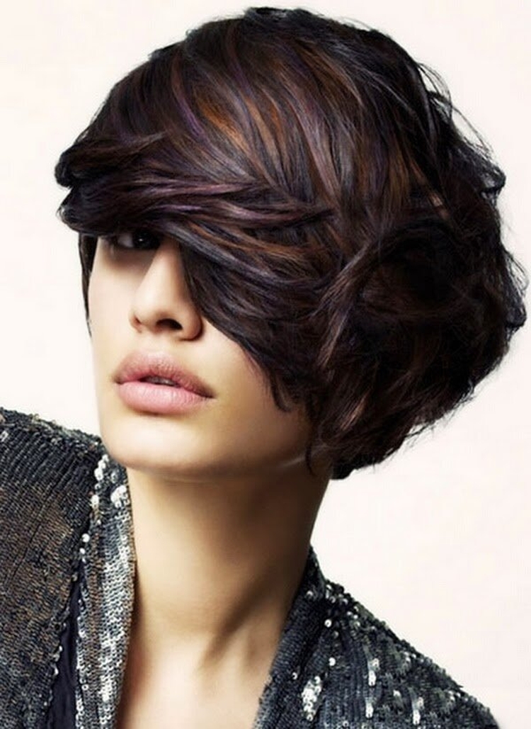 Colorir para foto de cabelo curto e escuro