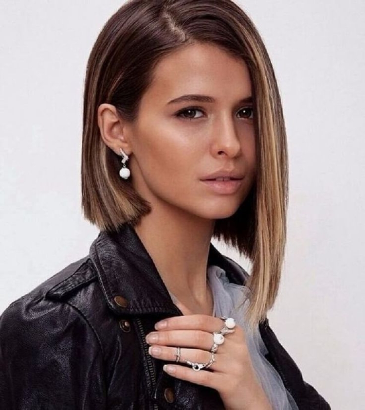 Cortes de cabelo assimétricos para cabelos longos