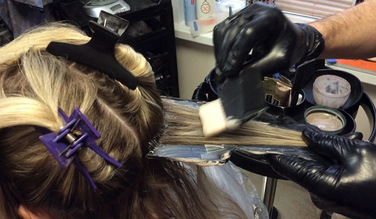 Colorir para foto de cabelo curto e escuro