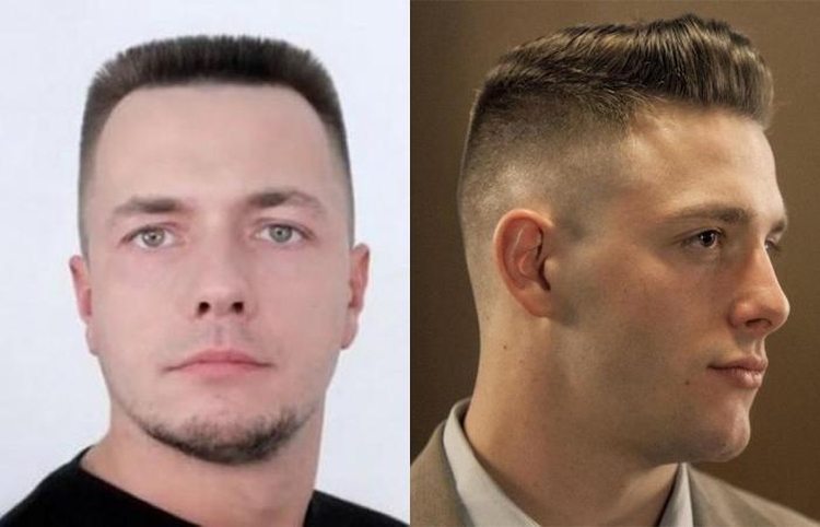 Penteado esportivo masculino