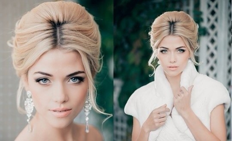 Penteados altos para cabelos médios