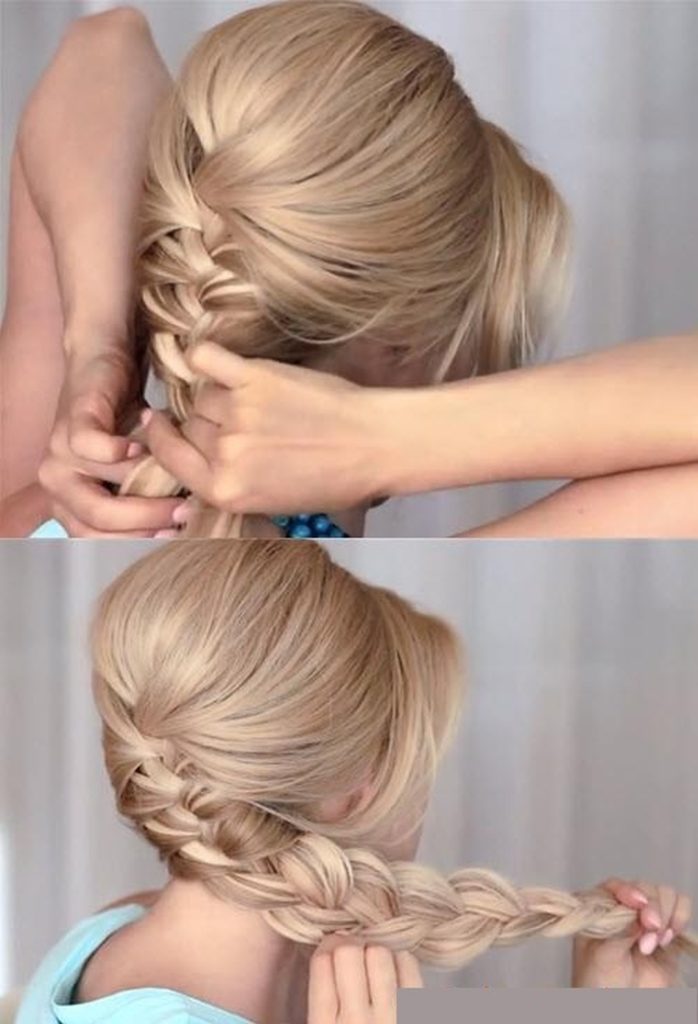 Elsa's Hairstyle de Frozen