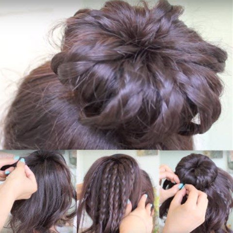 Penteados com rolo de cabelo