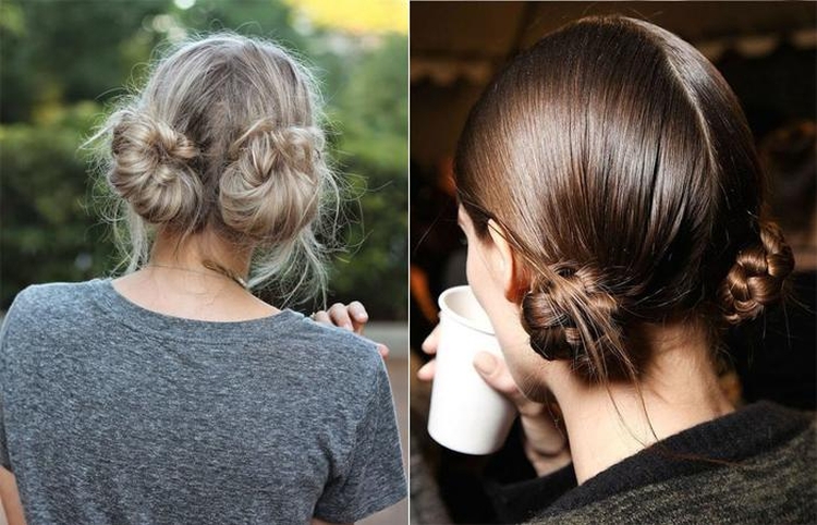 Dois cachos na cabeça nas laterais