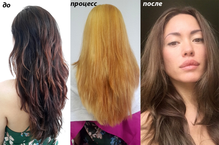 Como remover a ruiva do cabelo após a tintura