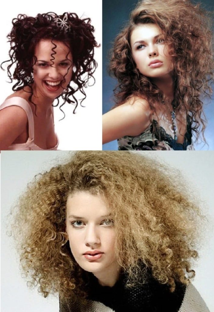 Química de luz para foto de cabelo médio