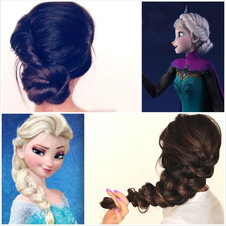 Elsa's Hairstyle de Frozen