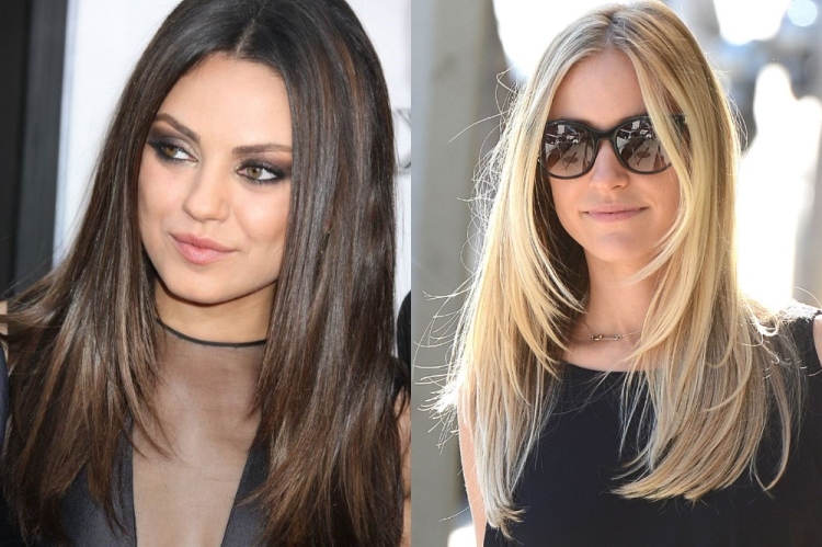 Escada para cabelo comprido