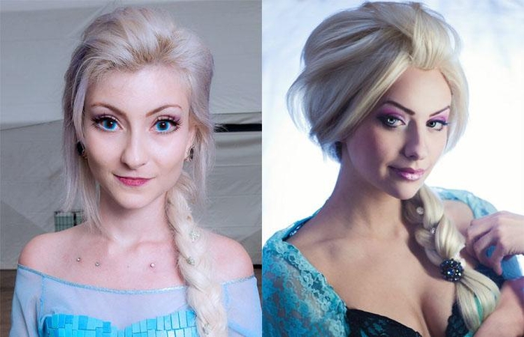 Elsa's Hairstyle de Frozen