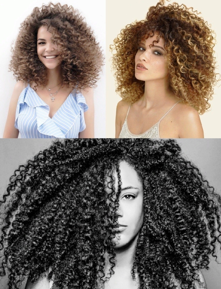 Química de luz para foto de cabelo médio