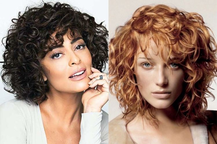 Química de luz para foto de cabelo médio