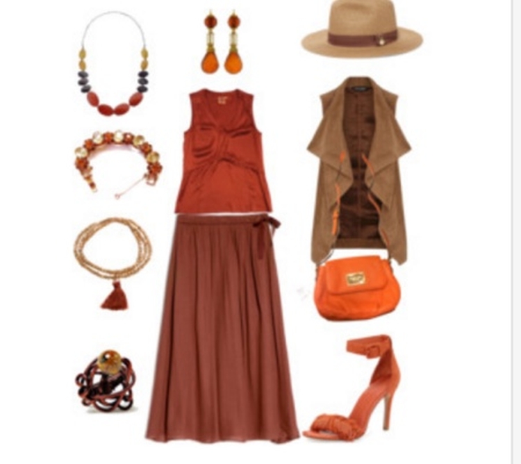 Tipo de cor outono qual cor de cabelo é adequada para a foto