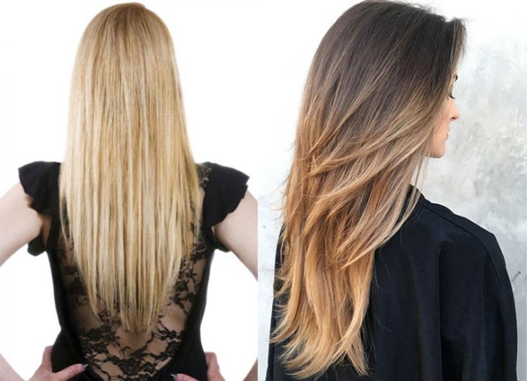 Escada para cabelo comprido