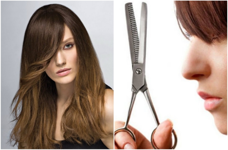 Corte de cabelo antes e depois