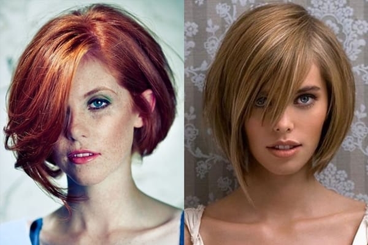 Penteados médios para mulheres de 35 anos