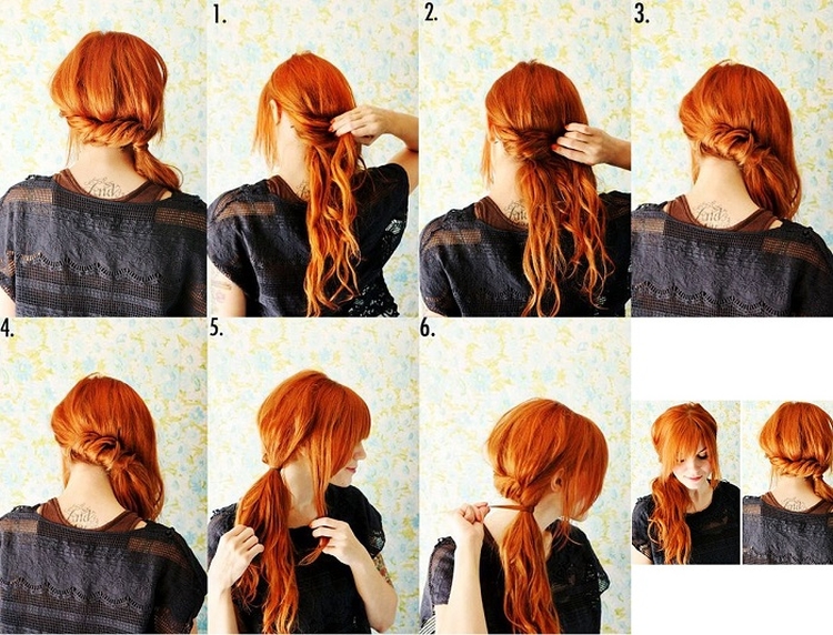 Penteados para a escola para meninas de 14 anos