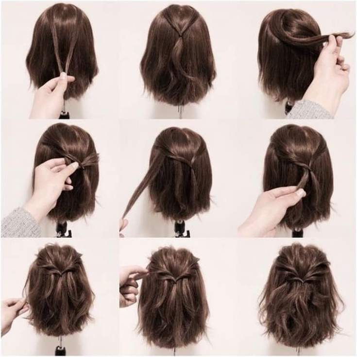 Que lindo colecionar cabelo curto