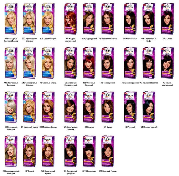 Paleta de cores Paleta