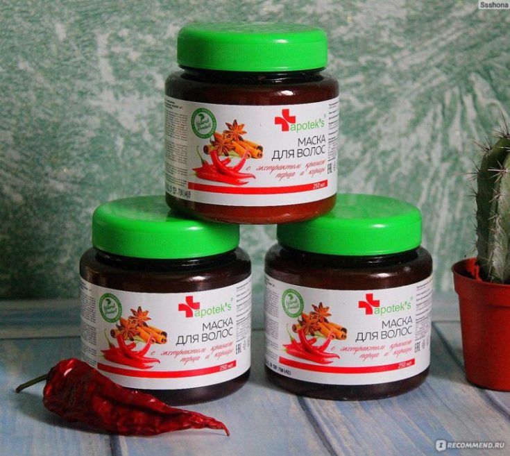 Máscara capilar pimenta