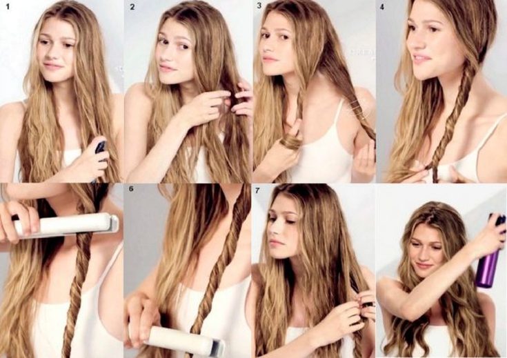 Como enrolar o cabelo em uma chapinha