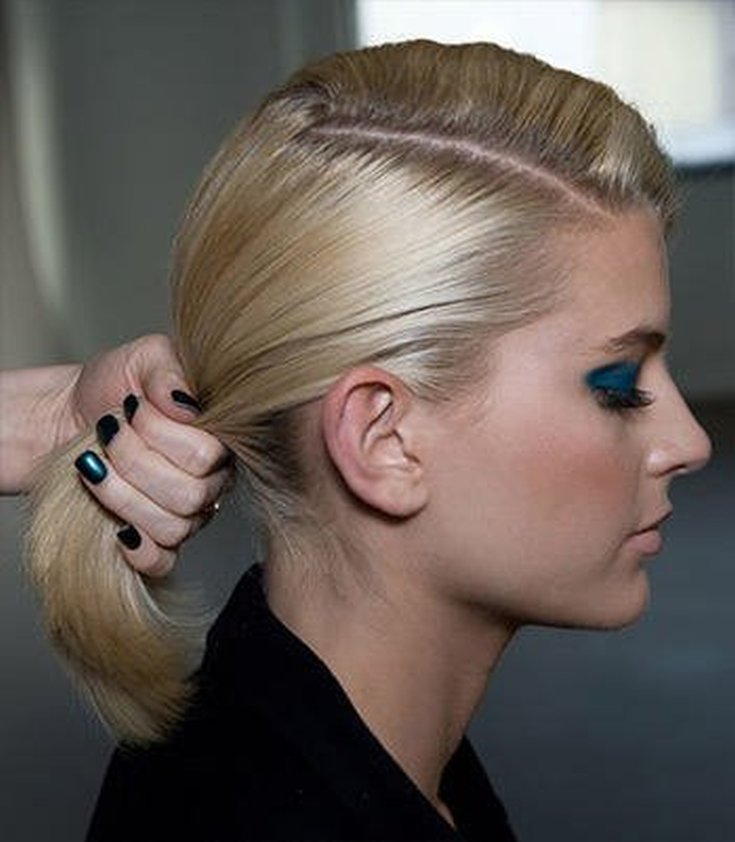 Penteados laterais com cachos