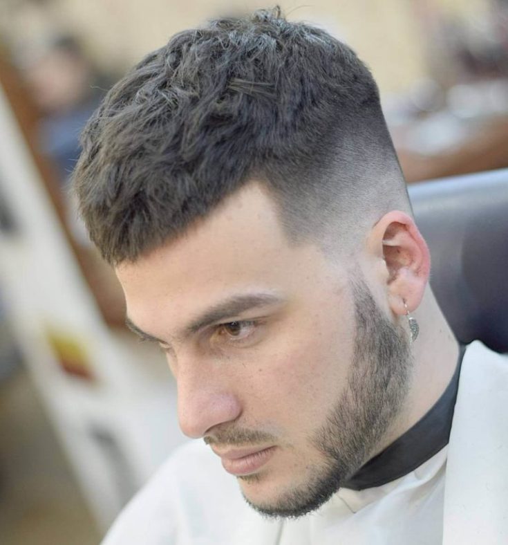 Corte de cabelo masculino para cabelos grossos