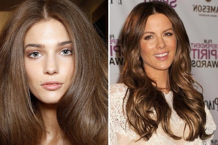 Cabelo cor de avelã