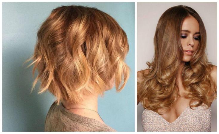 Cabelo cor de avelã