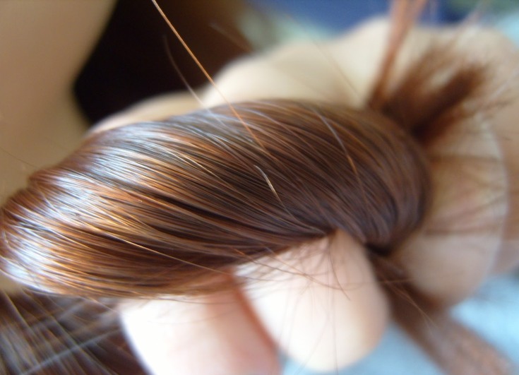 Cabelo cor de avelã