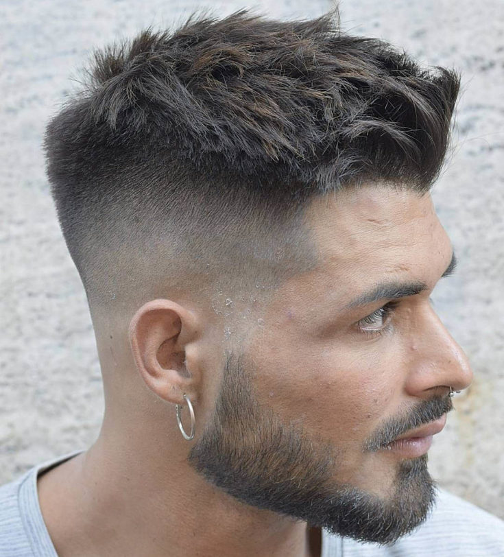 Corte de cabelo masculino para cabelos grossos