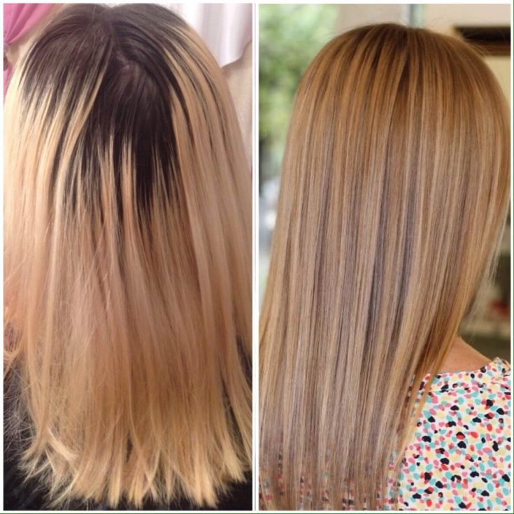 Uniformizar a cor do cabelo em casa