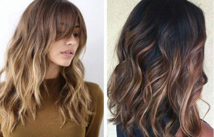 Cabelo cor de avelã