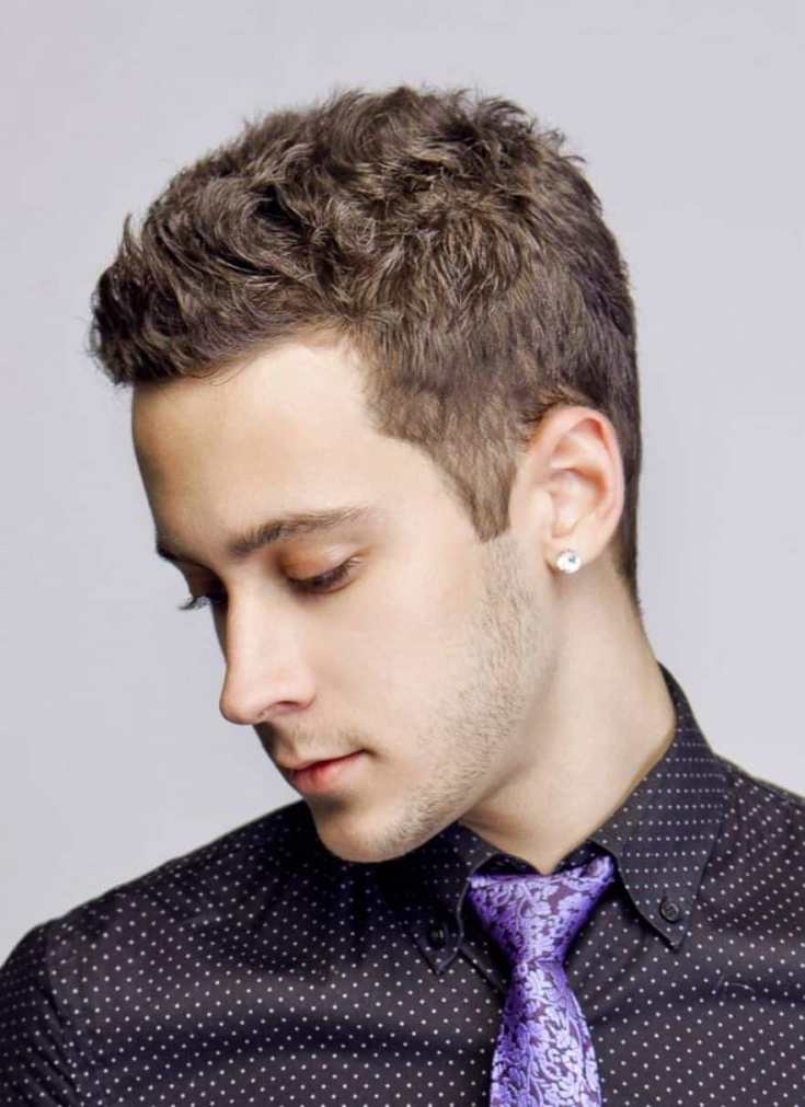 Corte de cabelo masculino para cabelos grossos