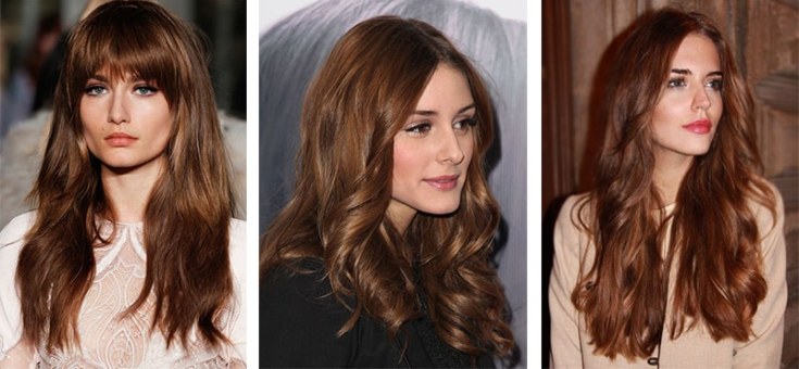 Cabelo cor de avelã