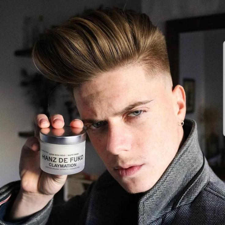 Corte de cabelo masculino para cabelos grossos