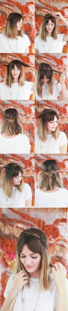 Que lindo colecionar cabelo curto