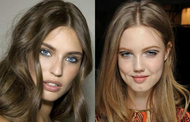 Cabelo cor de avelã