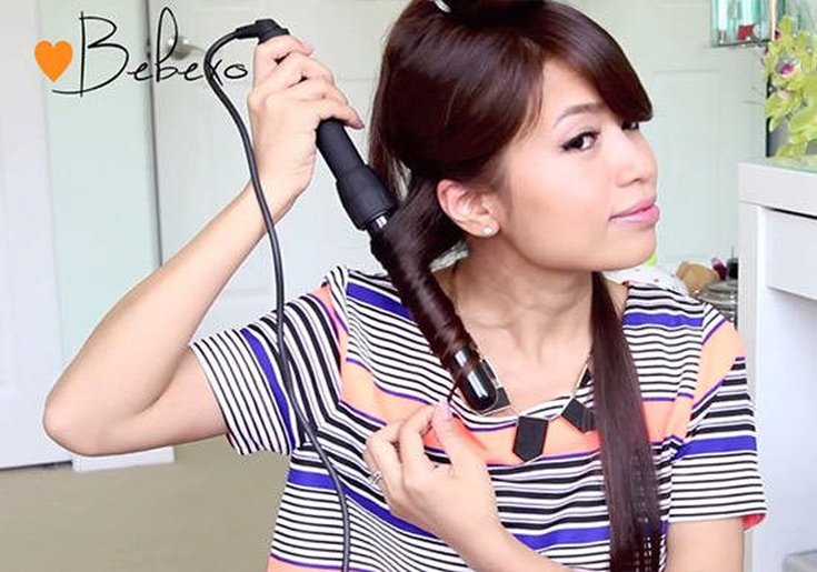 Penteados laterais com cachos