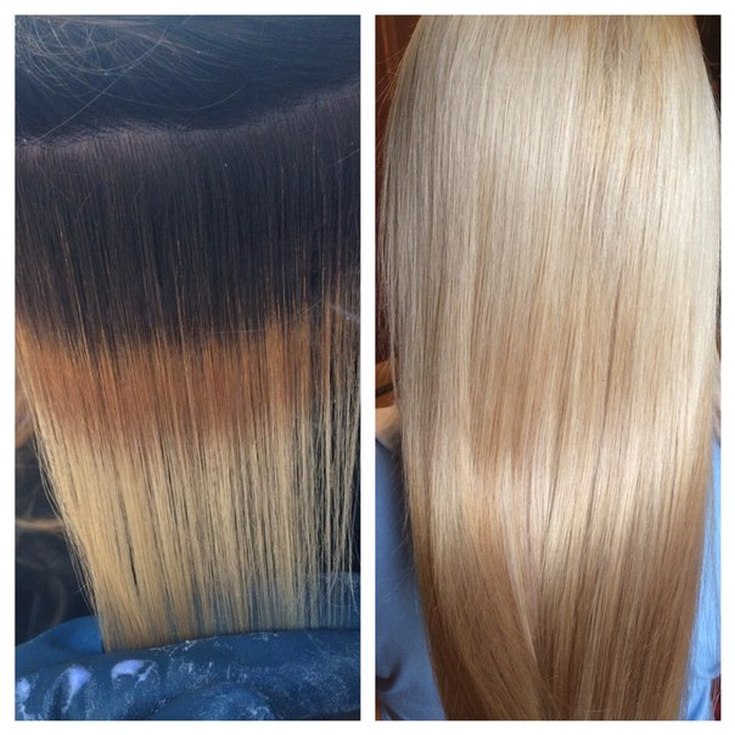 Uniformizar a cor do cabelo em casa